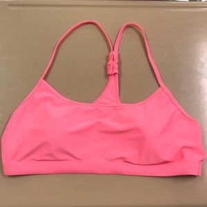 Pink sports bra/ shirt